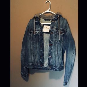 Hollister Hooded Bluejean Jacket